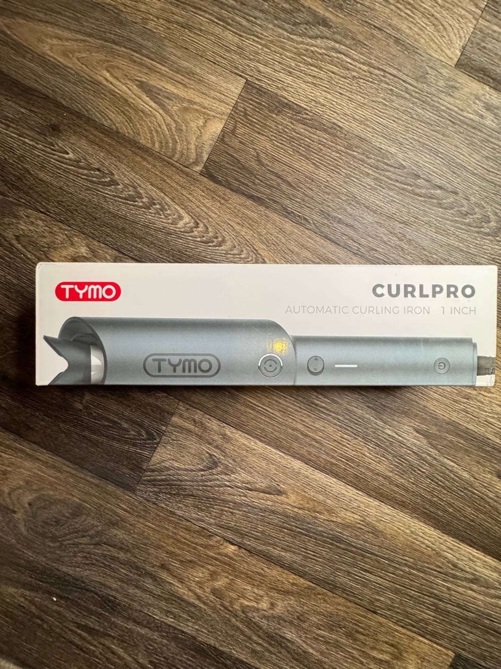 TYMO CurlPro 1-Inch Automatic Curling Iron - Silver